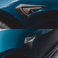 Carbon Fiber Coated Camera Frame Decoration For 2017 - 2023 Model 3