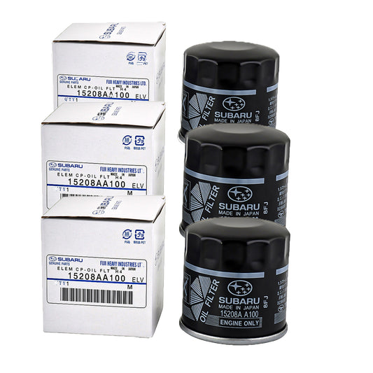 Impreza Legacy Outback Forester 3 PACK Subaru Engine Oil Filter