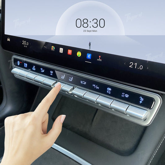 Center Console Physical Control Button Multi - function For Tesla Model 3 & Y Highland