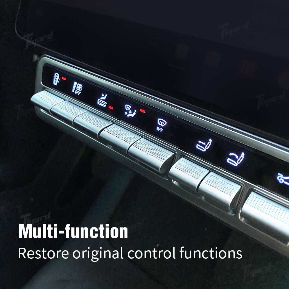 Center Console Physical Control Button Multi - function For Tesla Model 3 & Y Highland