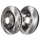 Chevrolet Impala 2006 - 2013 Front Drilled Slotted Brake Rotors & Pads Kit