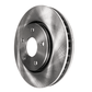 Chevrolet Impala 2006 - 2013 Front Drilled Slotted Brake Rotors & Pads Kit