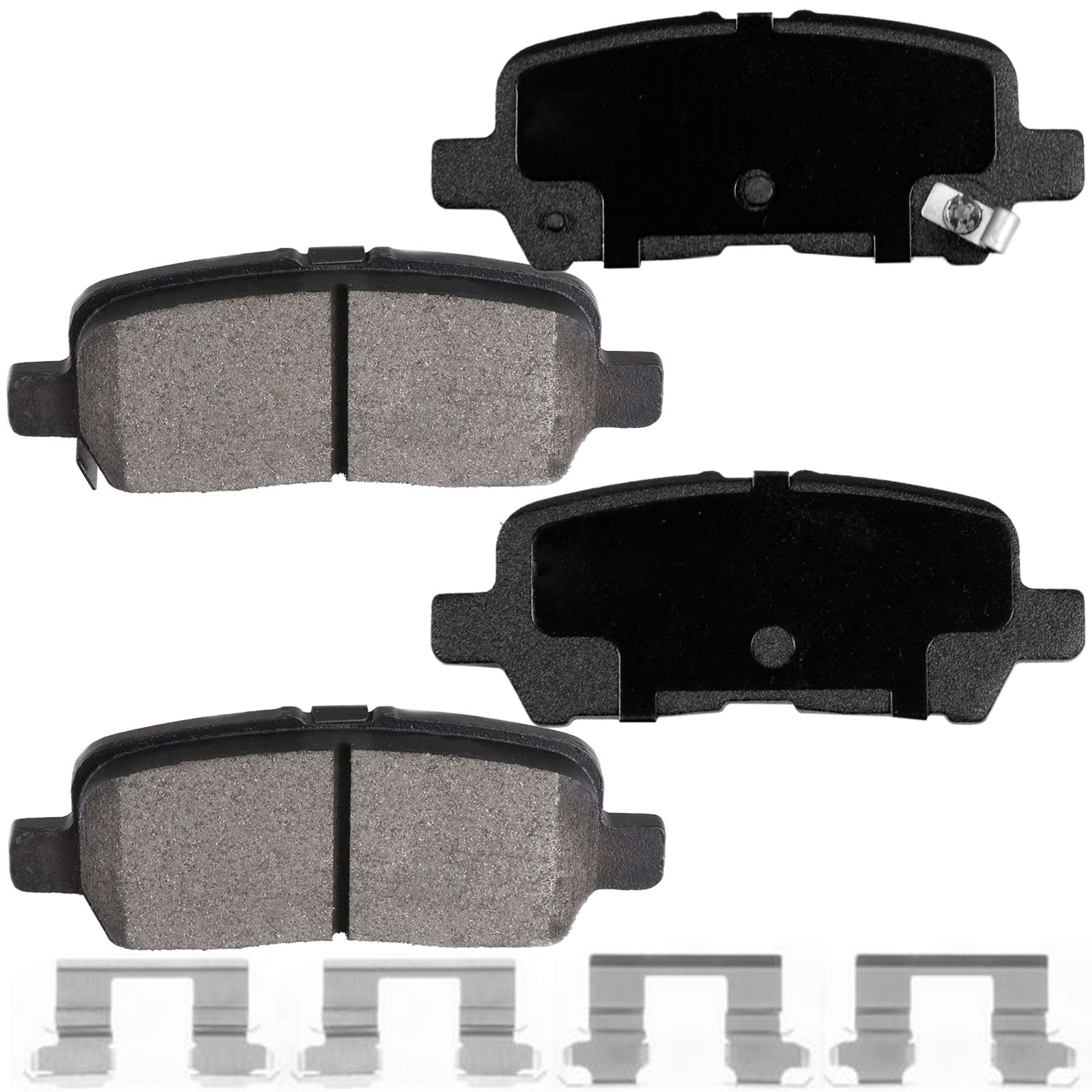 Chevrolet Impala 2011 - 2013 Rear Disc Rotors & Brake Pads Kit