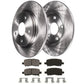 Chevrolet Impala 2011 - 2013 Rear Disc Rotors & Brake Pads Kit