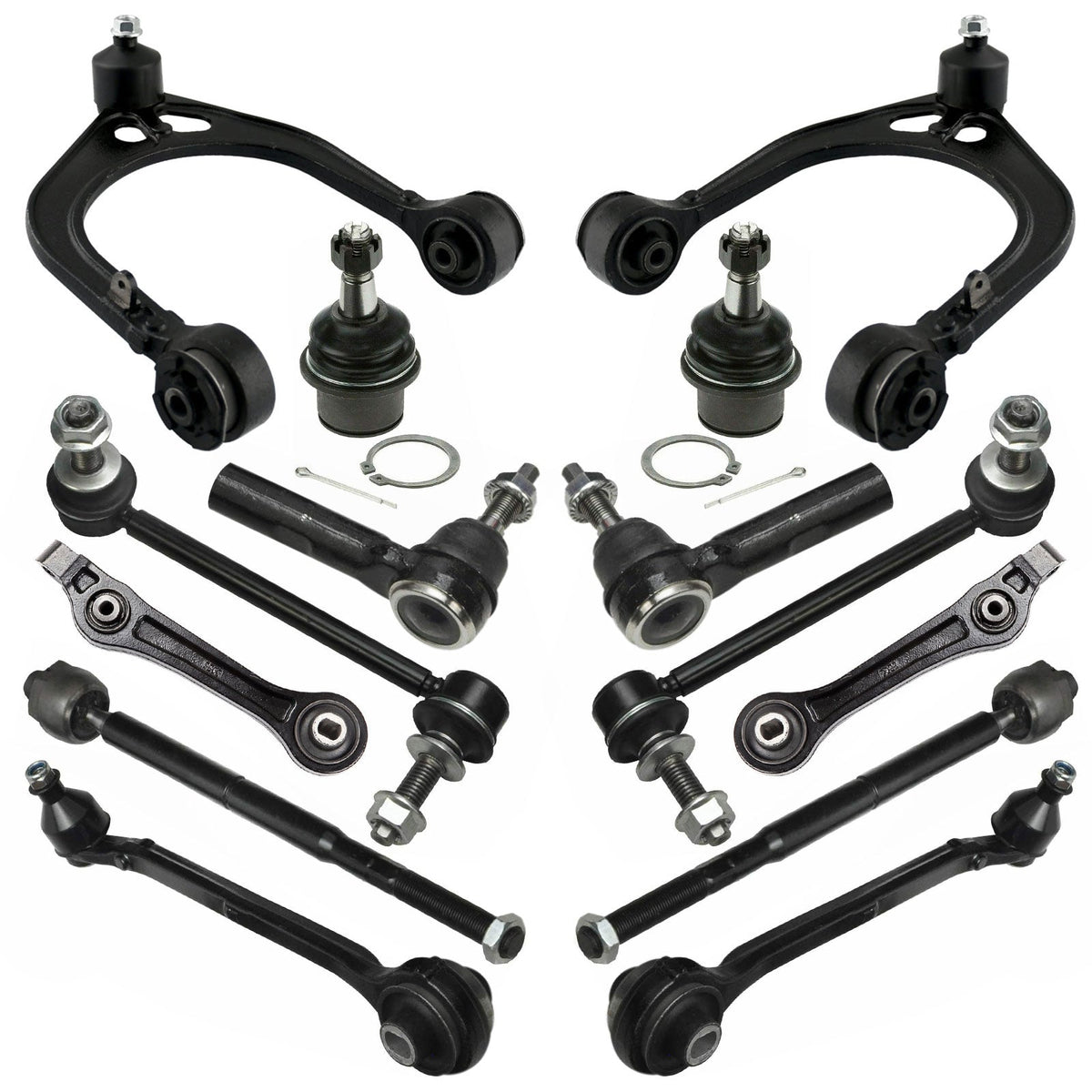 Chrysler 300 14pc Front Upper and Lower Control Arm Suspension Kit