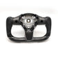Customized Gold Forged Carbon Fiber Yoke Steering Wheel for Tesla Model 3 & Model Y Steering Wheel Upgrade | Tlyard