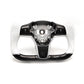 Customized Gold Forged Carbon Fiber Yoke Steering Wheel for Tesla Model 3 & Model Y Steering Wheel Upgrade | Tlyard