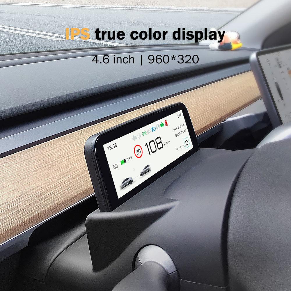 Dashboard Mini Screen Heads Up Display For Tesla Model 3 & Y