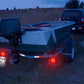LED Trailer Tail Light Kit with Wiring Harness Submersible Round
