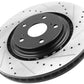 328mm Front E-Coating Brake Rotors And Pads For Toyota Highlander Sienna Lexus