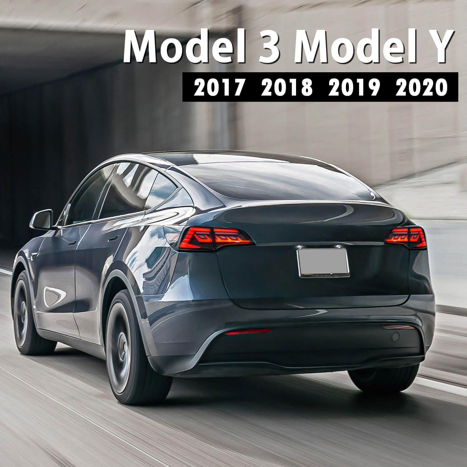 Eagle Eye Style LED Tail Light (1 Pair) For Tesla Model 3/ Y