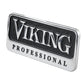 Viking Professional OEM 4.5" Metal Emblem Logo Badge Self
