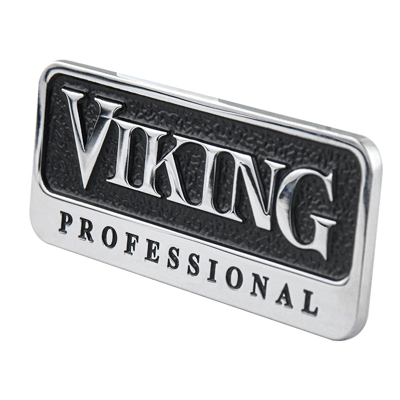 Viking Professional OEM 4.5" Metal Emblem Logo Badge Self
