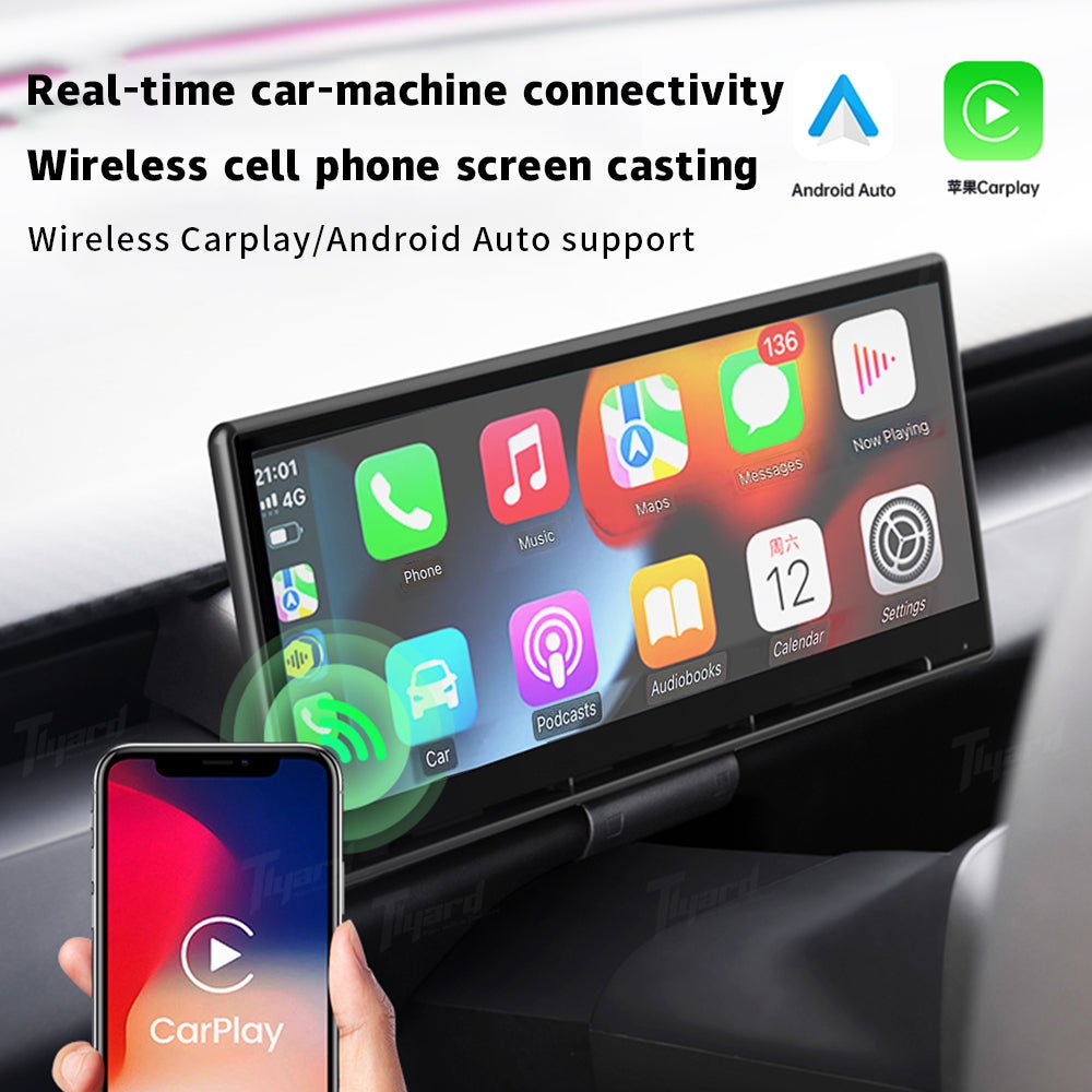 F9 9 Inches Touch Instrument Cluster CarPlay For Model 3 & Y Highland Juniper