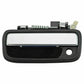 Toyota Tacoma Front Left Door Handle - Black & Chrome Exterior Driver Side

