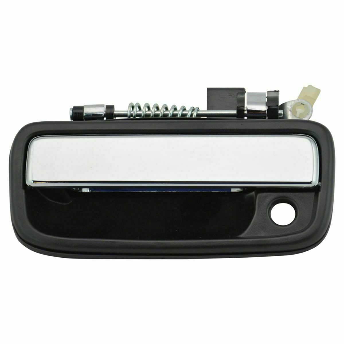 Toyota Tacoma Front Left Door Handle - Black & Chrome Exterior Driver Side

