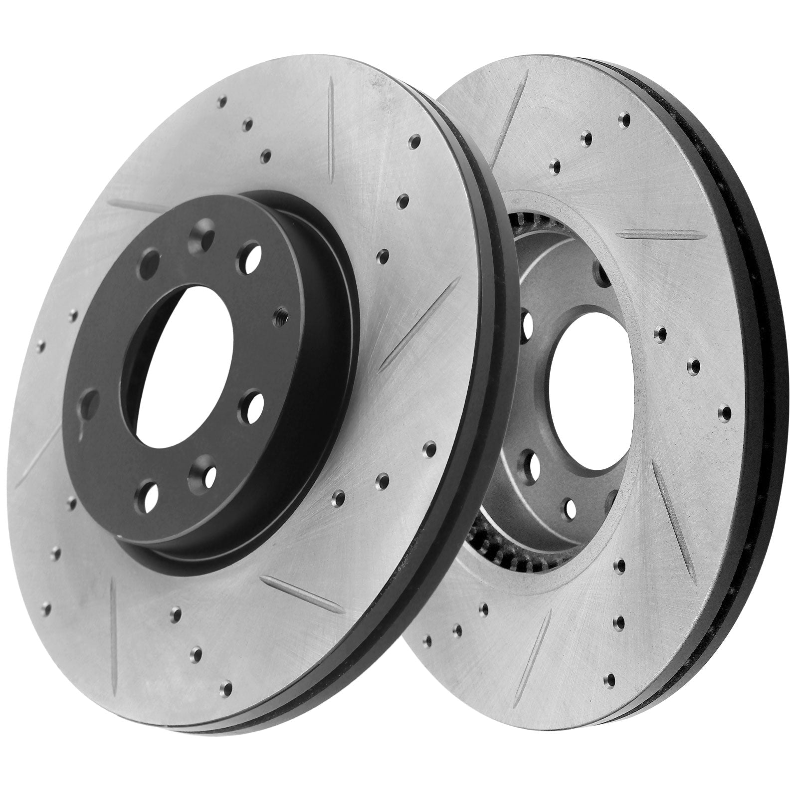 Ford Fusion 2006 - 2012 Front Drilled Brake Rotors
