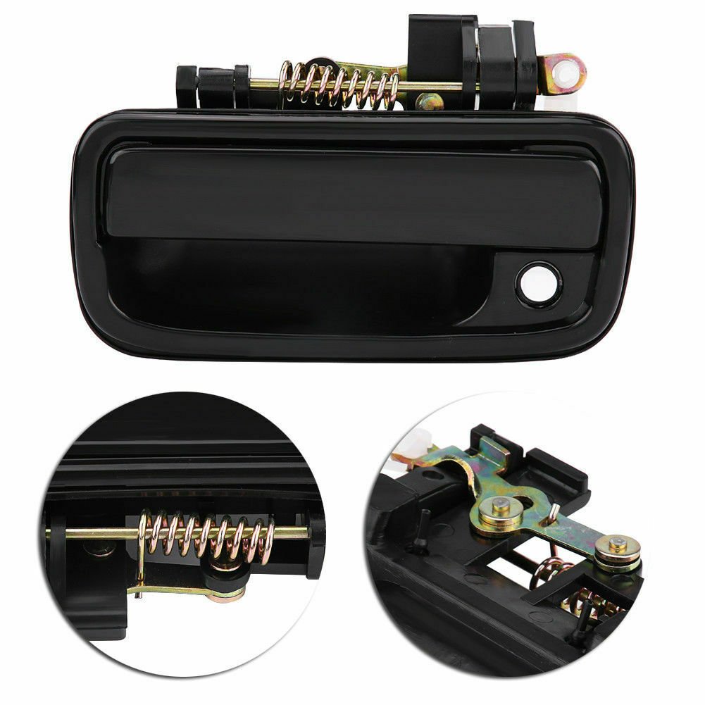 Front Left Driver Side Black Exterior Door Handle For