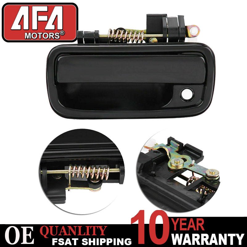 Front Left Driver Side Black Exterior Door Handle For
