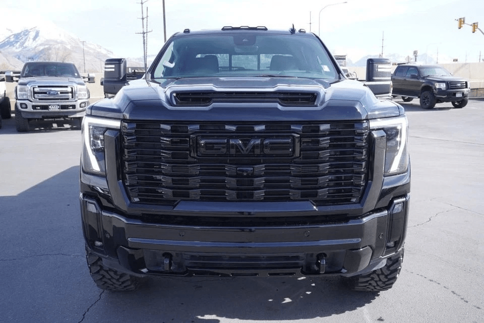 GMC Black Front Grille Emblem Replacement Sierra Yukon Canyon