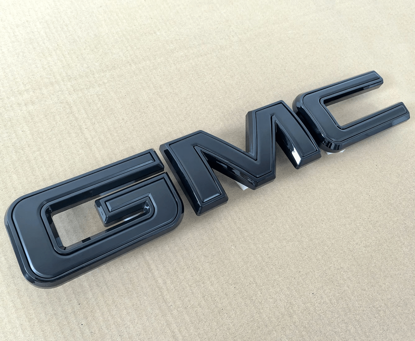 GMC Black Front Grille Emblem Replacement Sierra Yukon Canyon