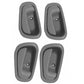 Inside Outside Front And Rear Black Door Handles For Chevy