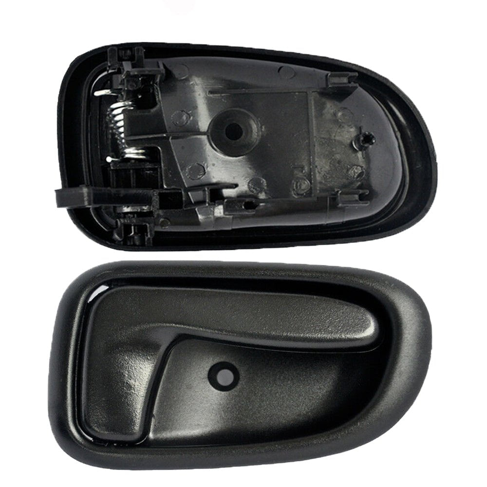 Interior Door Handle Black Set Of 4 Kit For 1993 - 1997 Toyota