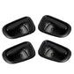Interior Door Handle Black Set Of 4 Kit For 1993 - 1997 Toyota