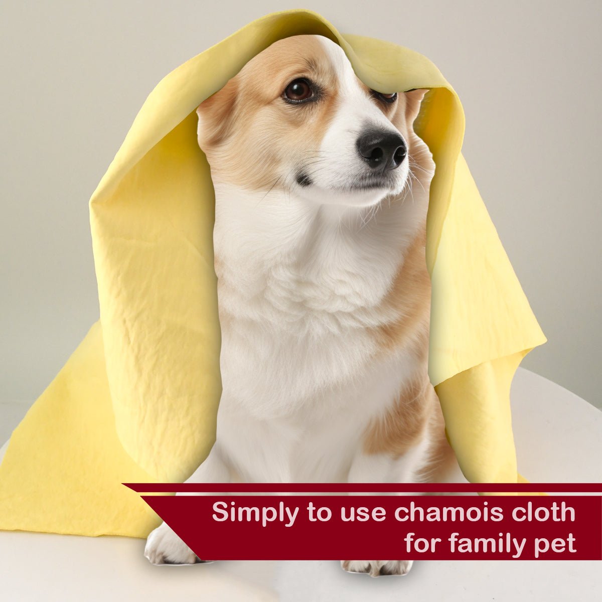 Large 26x17" PVA Chamois Car Drying Towel | Professional