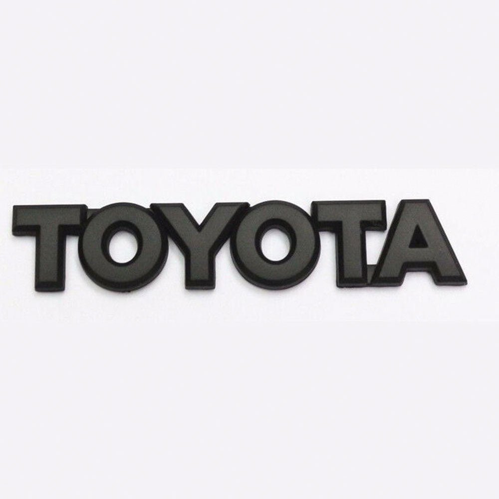Matte Black 6 PCS V6 SR5 Tacoma Emblems For Toyota 2005 - 2016