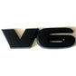 Matte Black 6 PCS V6 SR5 Tacoma Emblems For Toyota 2005 - 2016