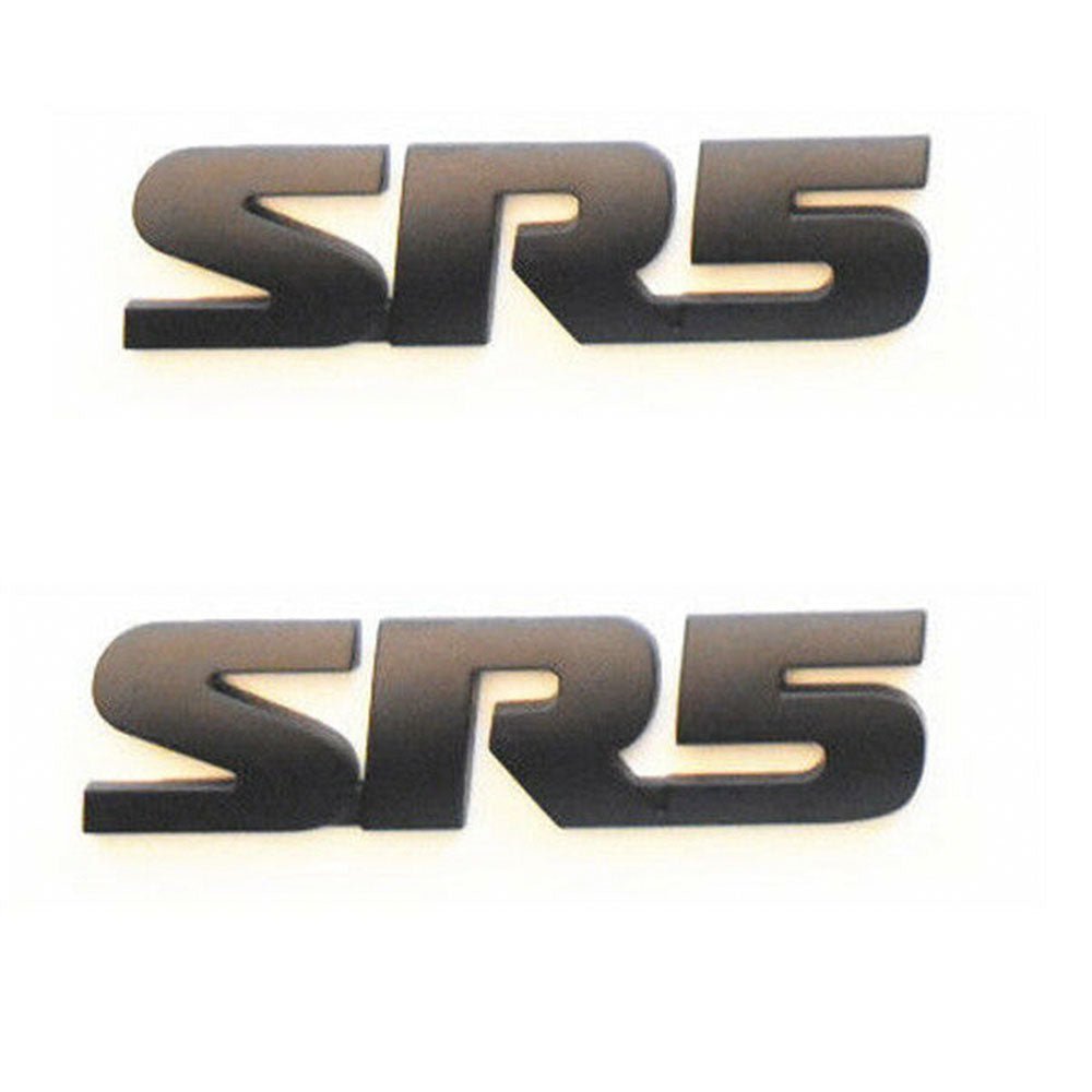 Matte Black Out Toyota Tundra Emblem Badges Tailgate For