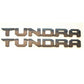 Matte Black Out Toyota Tundra Emblem Badges Tailgate For