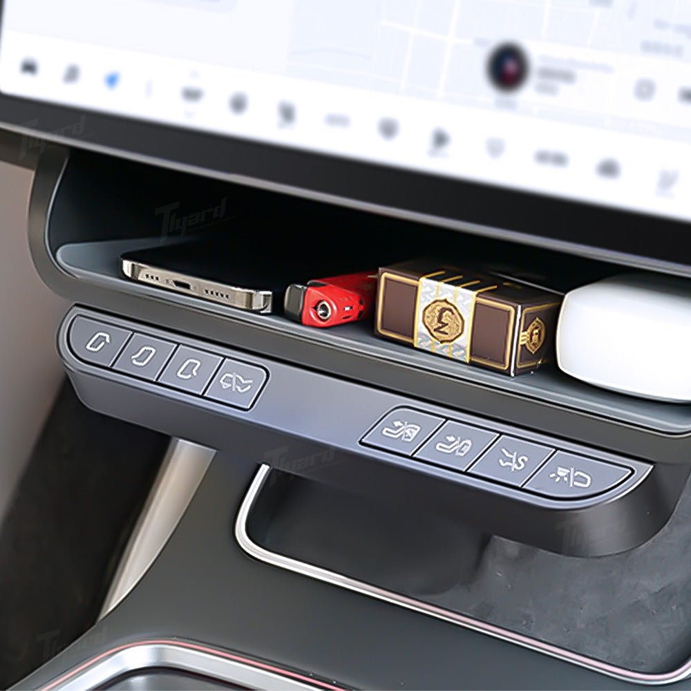 Model 3 Highland Center Console Physical Control Button Stroge Box