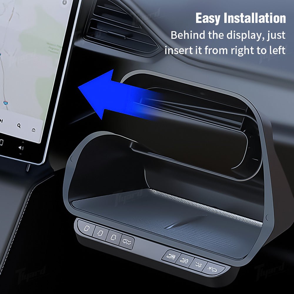 Model 3 Highland Center Console Physical Control Button Stroge Box