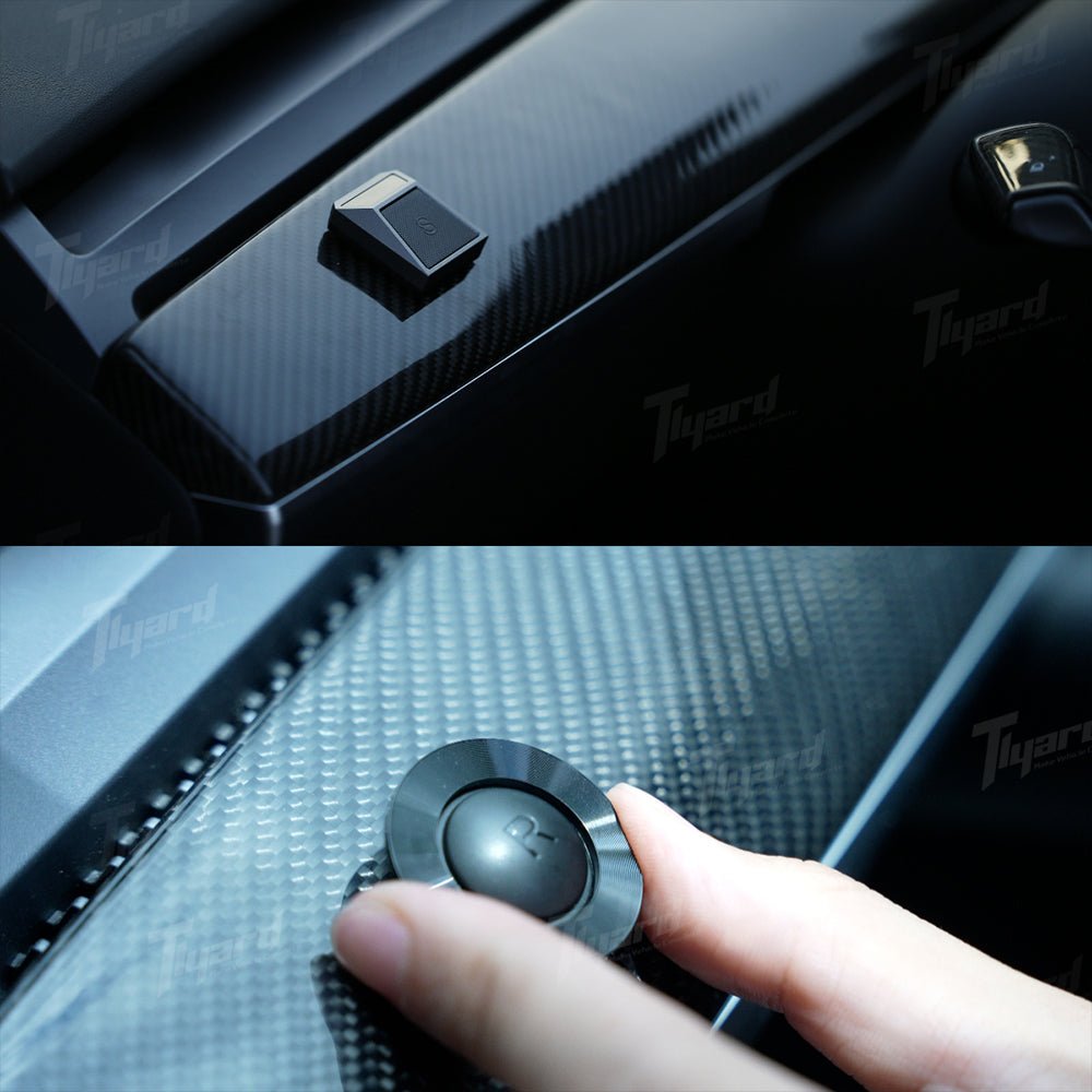 Model 3 & Y Customize Multi - function Button With Cybertruck Planet Shape