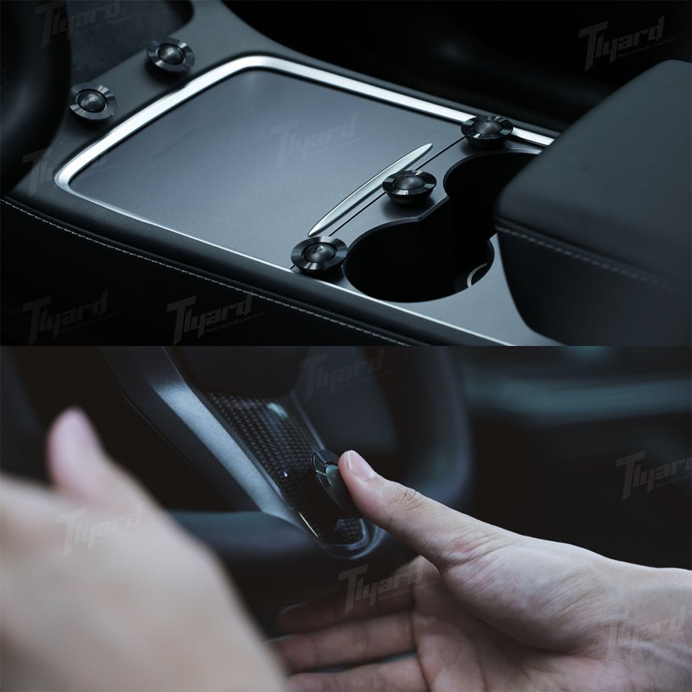 Model 3 & Y Customize Multi - function Button With Cybertruck Planet Shape
