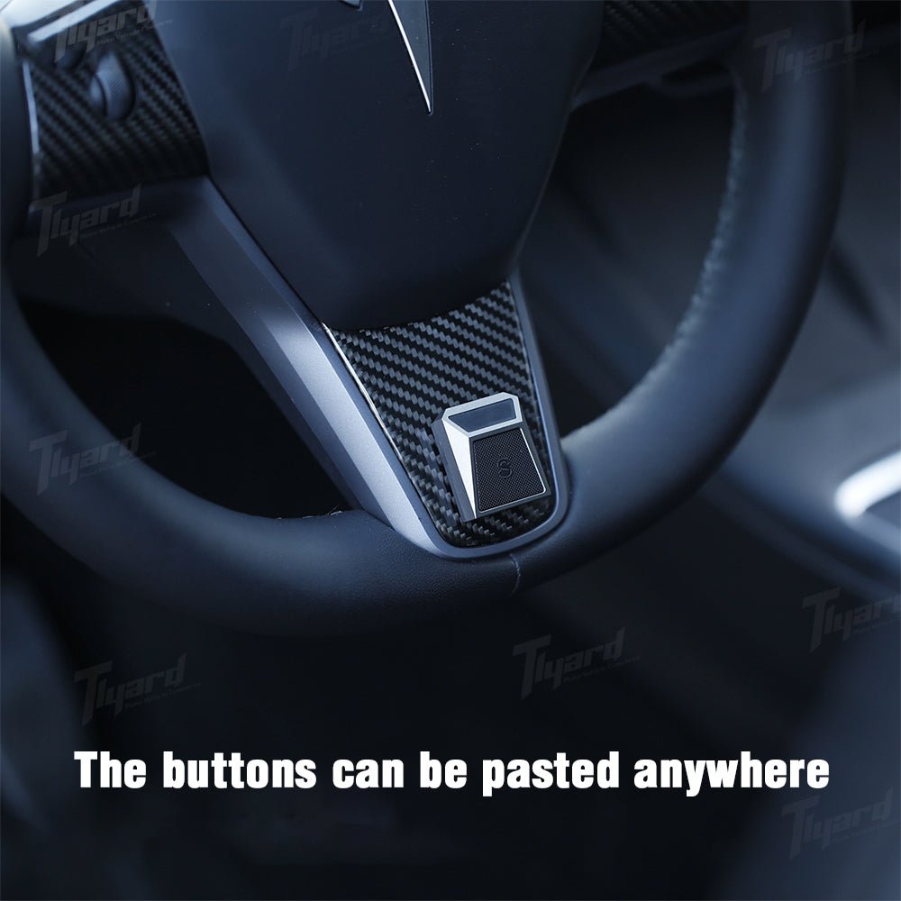 Model 3 & Y Customize Multi - function Button With Cybertruck Planet Shape