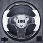 Model 3/ Y Customized Round Nappa Leather Steering Wheel Tesla Modification