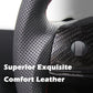 Model 3/ Y Customized Round Nappa Leather Steering Wheel Tesla Modification
