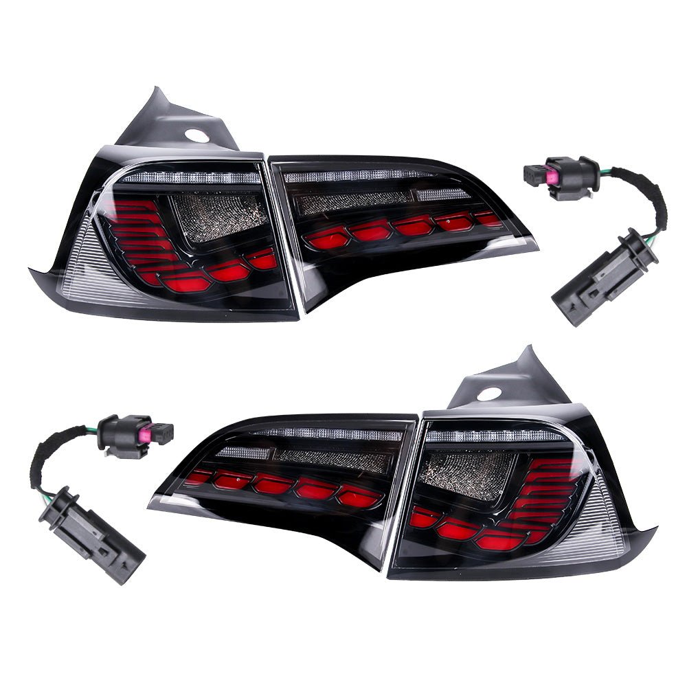 Model 3 & Y Dragon Scale Tail lights Tesla Modification