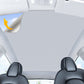 Model 3 & Y Electrostatic Adsorption Sunshade Glass Roof Shade Sun Protection