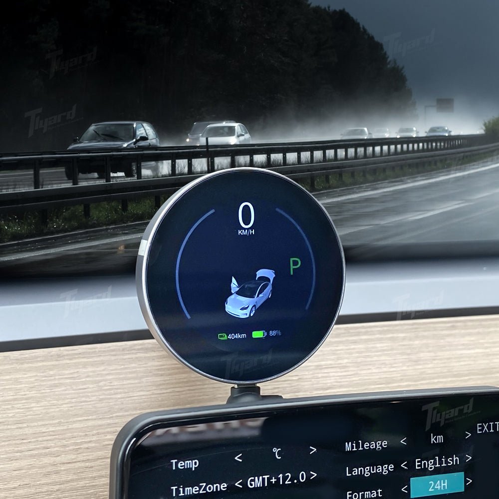 Model 3 & Y Highland Wireless Dashboard With Magnetic Fast Charging Phone Holder