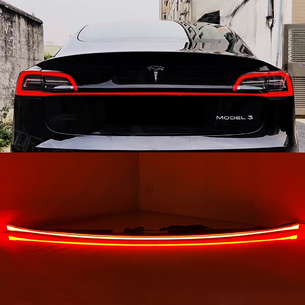 Model 3 & Y Lite Version Full - Width Strip Through Shape Taillight