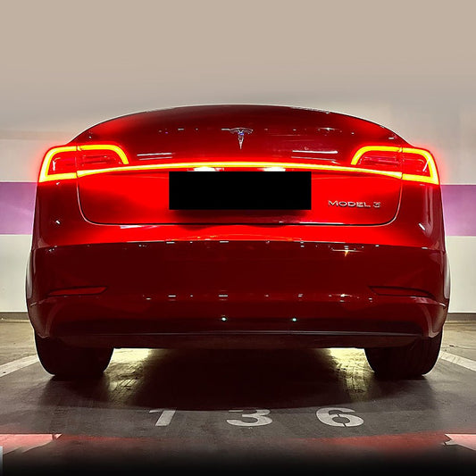 Model 3 & Y Lite Version Full - Width Strip Through Shape Taillight