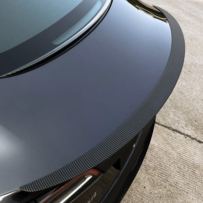 Model 3 & Y Matte Spoiler Real Carbon Fiber Trunk Lip Performance Wing