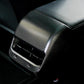 Model 3 & Y Rear Air Conditioner Air Outlet Cover Real Carbon Fiber