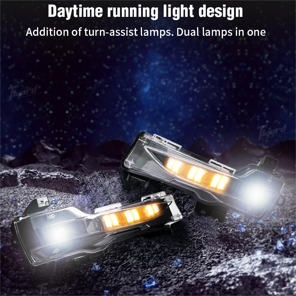 Model 3 & Y Turning Signal Assist Front Fog Light Daytime Running Light