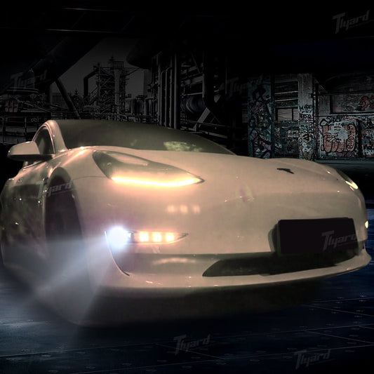 Model 3 & Y Turning Signal Assist Front Fog Light Daytime Running Light