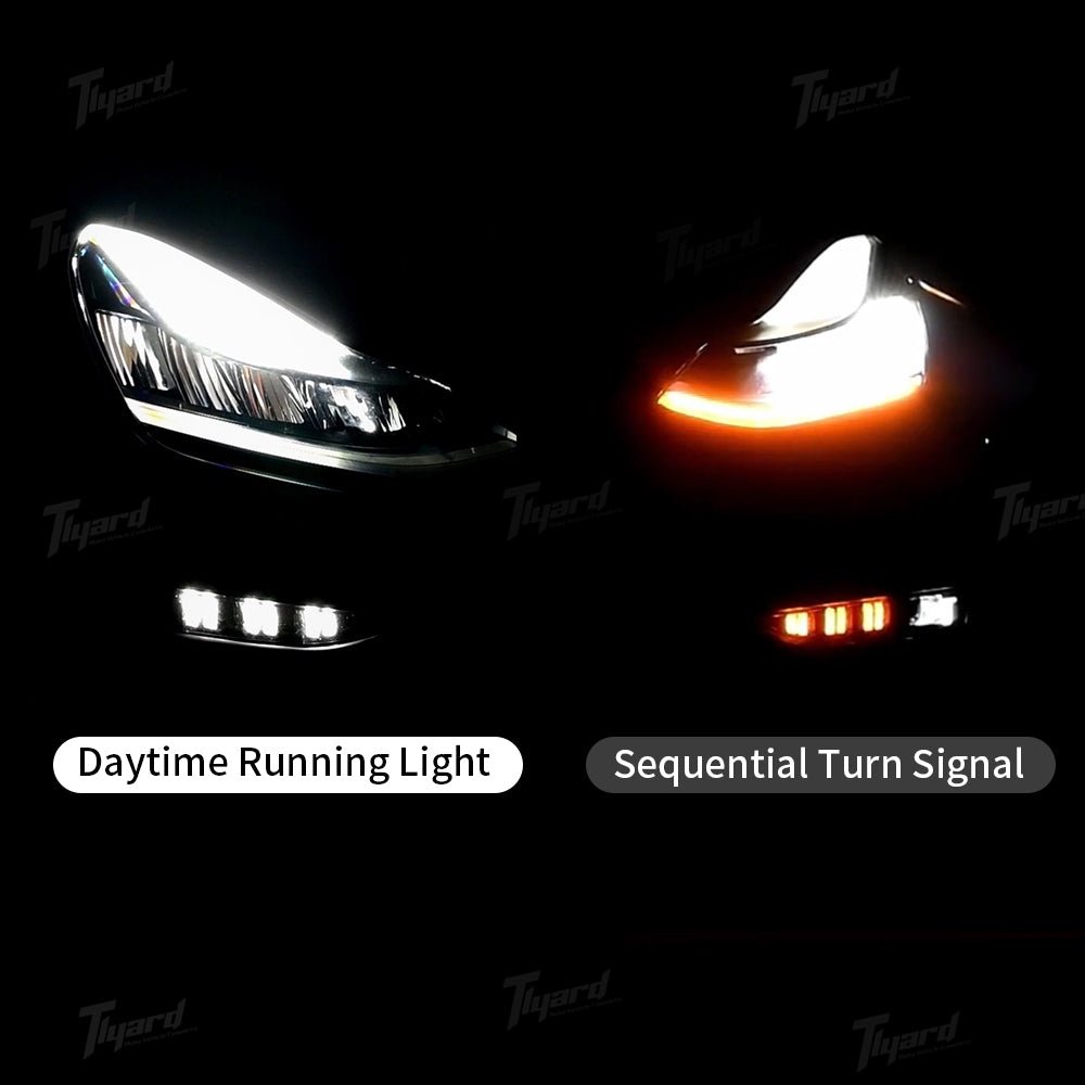 Model 3 & Y Turning Signal Assist Front Fog Light Daytime Running Light